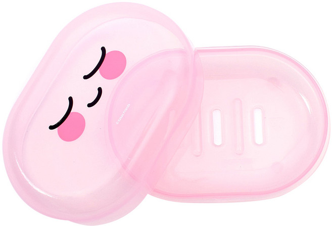 릴팡 카카오프렌즈 뚜껑 비누대, 어피치, 1개