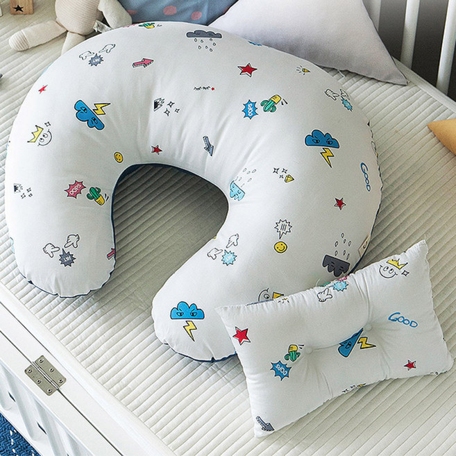 쁘리엘르 마이티 순면 수유쿠션, 네이비