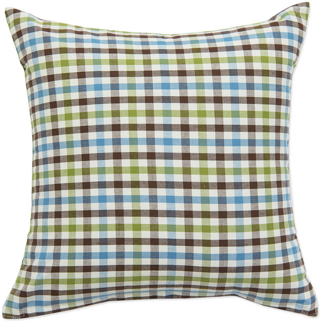 이코니하우스 팝체크 쿠션 솜포함, 체크9