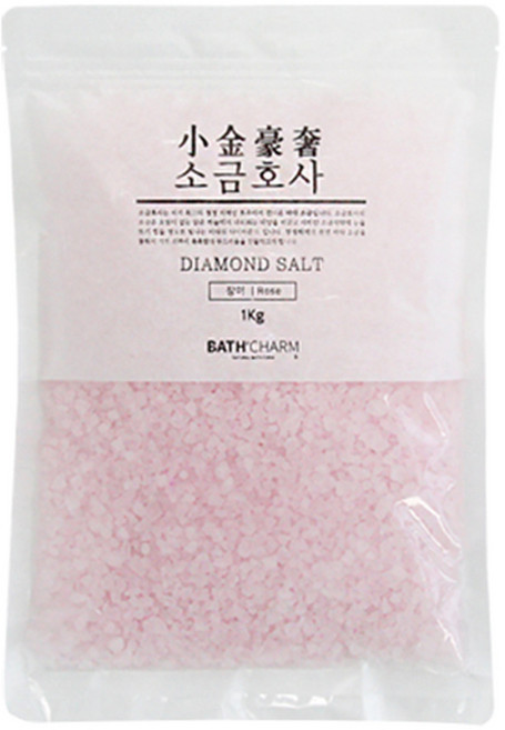 바스참 소금호사 다이아몬드 솔트 장미, 1개, 1kg