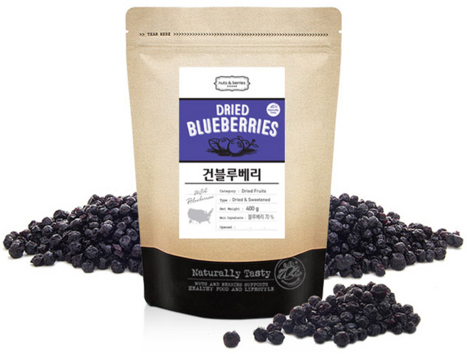 넛츠앤베리스 건블루베리, 400g, 1개