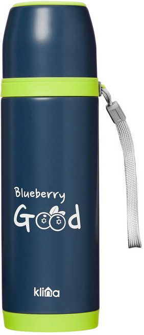 클리나 과일 보온병, 블루베리, 450ml, 1개