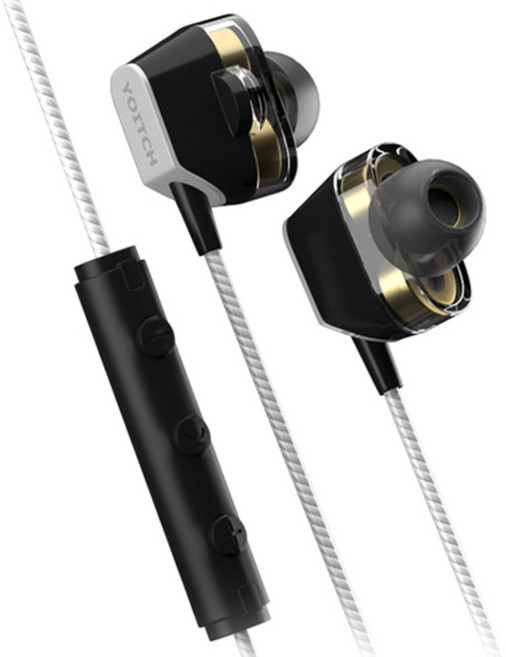 요이치 In Ear 디아블로 이어폰, D2, 블랙