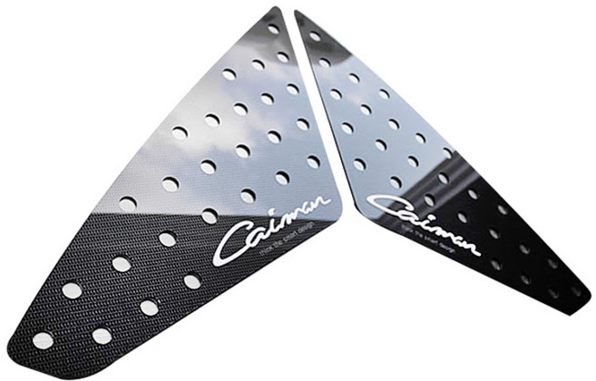 카이만 카본스타일 C필러 스포츠플레이트 카이만 화이트, SM6