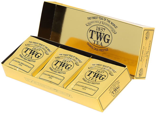 티더블유지 잉글리시 블랙퍼스트 홍차 티백, 2.5g, 15개입, 1개