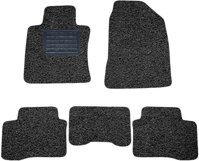 순수 코일 카매트 일반형, 쌍용 티볼리 2015년~ 5P, 올블랙