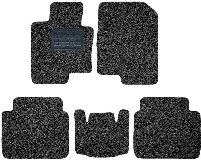 순수 코일 카매트 일반형, 현대 YF소나타LPG (2009~2014) (5P), 올블랙