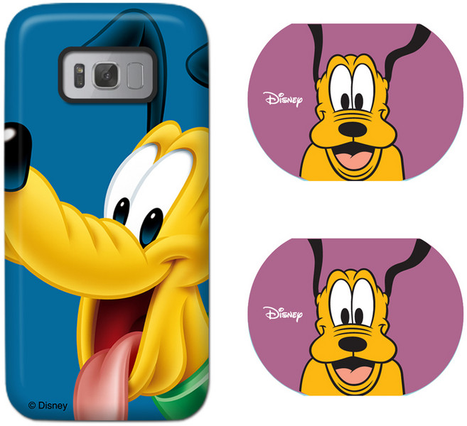 디즈니 플레이 이중 범퍼 터프 휴대폰 케이스 + 스티키 홀더 2p 세트