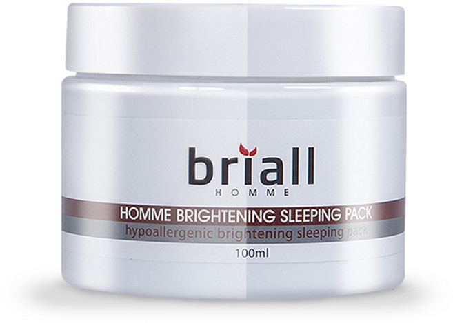 브리올옴므 화이트닝 슬리핑 팩, 100ml, 1개