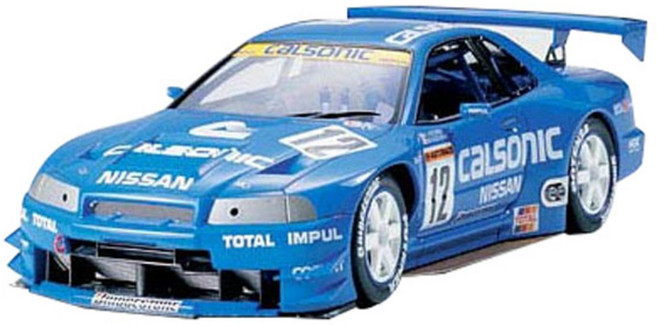 타미야 1/24 Calsonic GTR R34 프라모델 자동차 24219, 1개