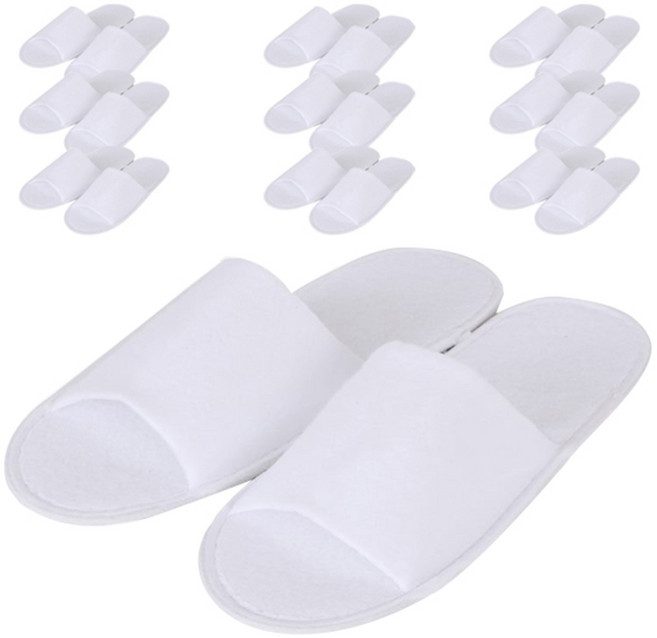 데이오프 타올천 실내슬리퍼 B, White, 10개