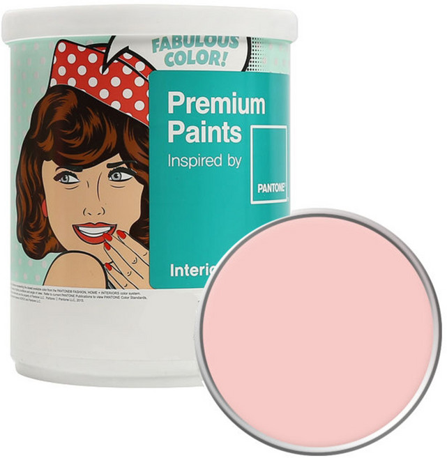 노루페인트 팬톤 내부용 실내벽면 저광 페인트, 13-1520RoseQuartz, 1L, 1개