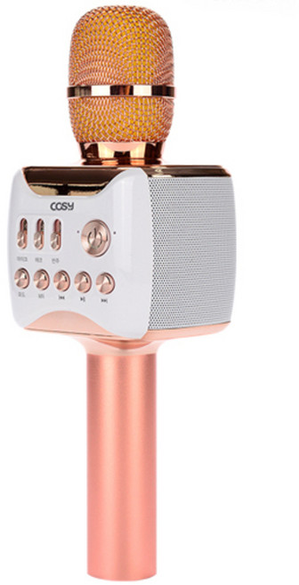 코시 무선 피아토 블루투스 마이크, SP3195MKBT, 핑크골드