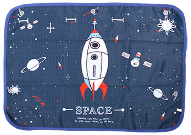 본투로드 큐방 차량용 햇빛가래개 커튼 L, 로켓, 1개