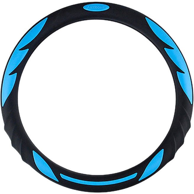 아트로마 파이어윙 실리콘 핸들커버, 블랙 + 블루