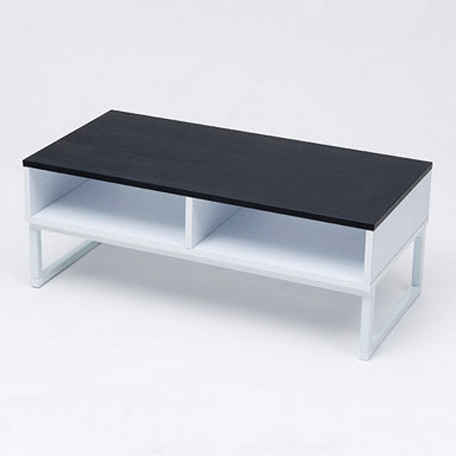 제우스가구 800 DIY 스틸 거실장 + 코너보호대, 블랙