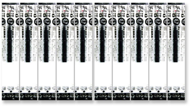 제브라 젤잉크 JF 리필심 0.7mm, 흑색, 10개