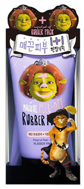 드림웍스 피오나 매지컬 뜯어내는 고무팩 1+1, 150g, 2개