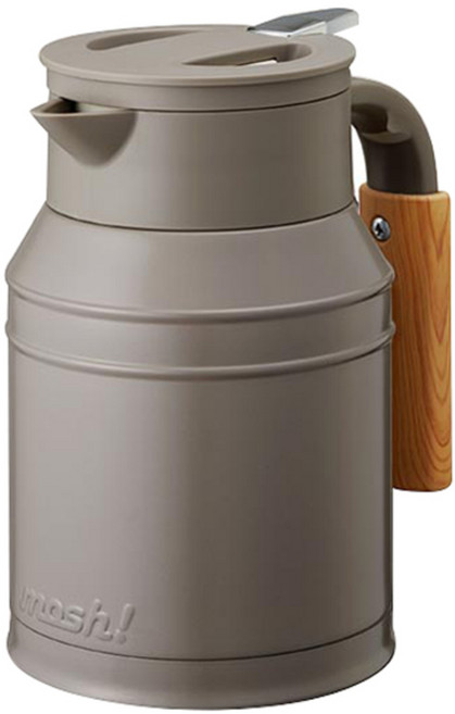 모슈 테이블팟 보온보냉 주전자, 1L, COCOA, 1개