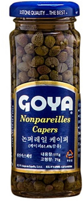고야 논퍼레일 케이퍼 절임, 111g, 1개