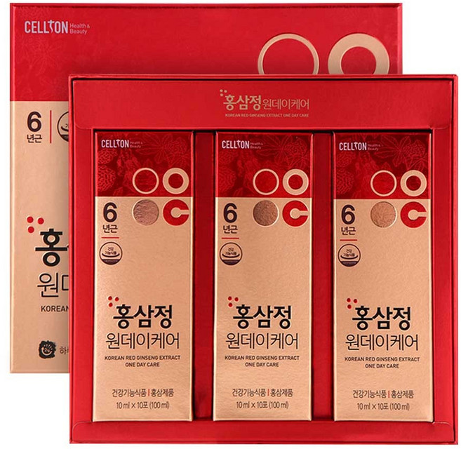 셀트리온 홍삼정 원데이 케어 10p, 3개, 100ml