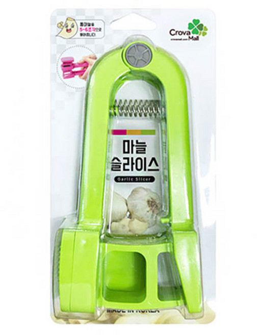 크로바몰 마늘 슬라이스, 그린, 1개