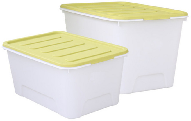 가쯔 멀티블럭 리빙박스, 그린, 1세트