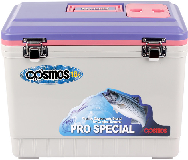 코스모스 낚시 레저겸용 아이스박스 WJ-711, 16L, 1개