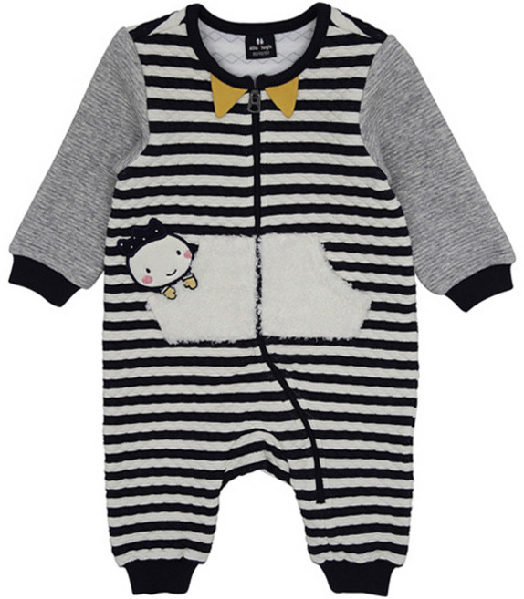 알로앤루 신생아용 포켓포인트 삼중지 우주복 A16H7SU102