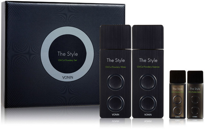 보닌 더 스타일 오일 컷 파우더리 2종 세트, 워터 135ml + 35ml + 에센스 135ml + 35ml, 1세트