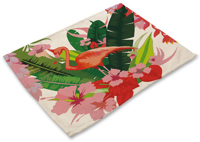 비케이 열대 Cheer up 식탁매트, 20, 가로 42cm x 세로 32cm