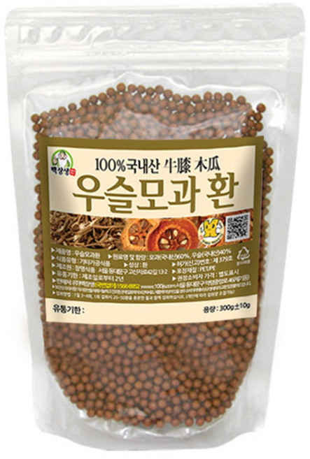 백장생 우슬모과환, 1개, 300g