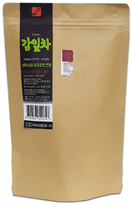 나와차 티마스타 티포트 전용 대용량 티백 감잎차, 3g, 30개입, 1개