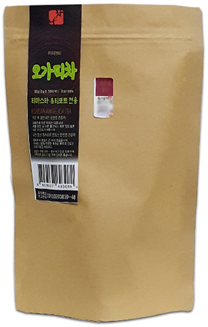 나와차 티마스타 티포트 전용 대용량 티백 오가피차, 3g, 30개입, 1개