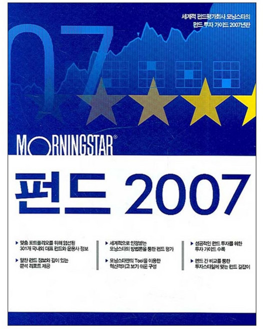MORNINGSTAR 펀드 2007, 이콘, 모닝스타코리아