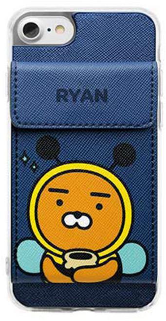 카카오프렌즈 코스튬 컬러다이어리 휴대폰 케이스, 꿀벌라이언