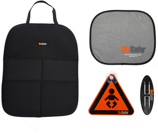 비세이프 카시트 전방 장착 패키지, 혼합 색상, 1개