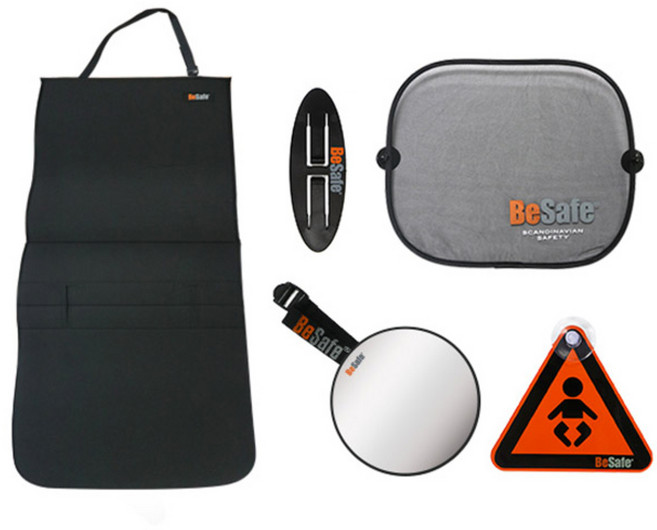 비세이프 카시트 후방 장착 패키지, 혼합 색상, 1개