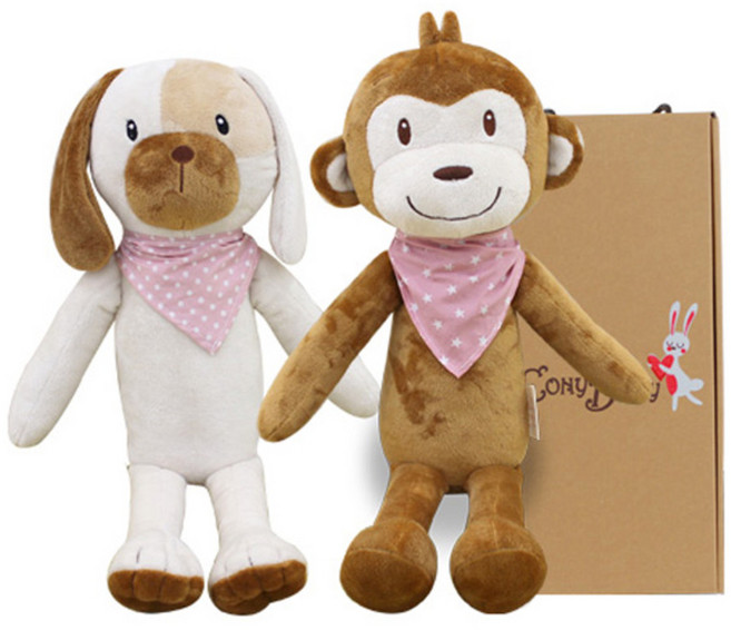 코니베이비 애착인형 아기 두두 랜덤 발송 + 아기 정글 랜덤 발송 + 선물박스, 1세트