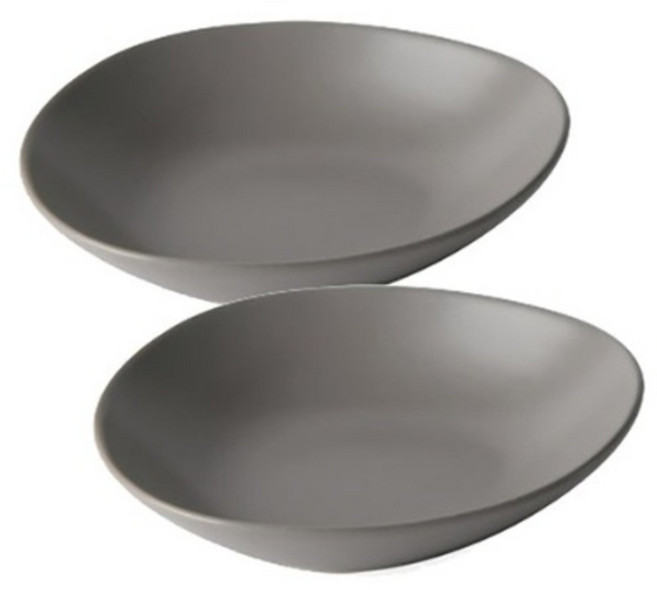 에라토 페블 찬기 17cm, 그레이, 2개