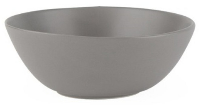 CCLIME CL鵝卵石造型碗 19cm, 灰色, 1個