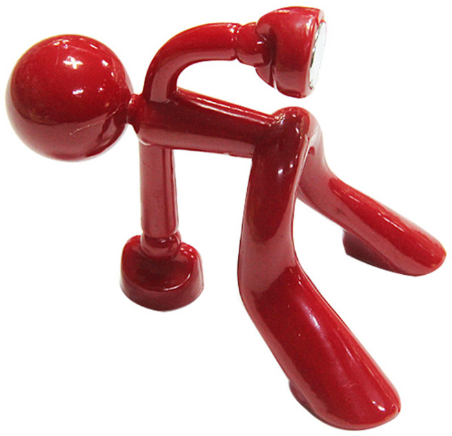 리버그린 자석 파워 열쇠걸이, 레드, 1개