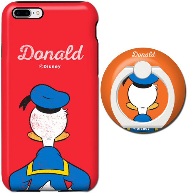 디즈니 비하인드 터프 범퍼 휴대폰 케이스 + 스마트링 세트