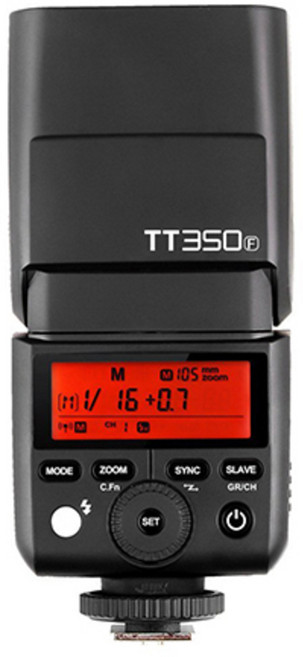 고독스 미니 스피드라이트 카메라 플래시, TT350-F