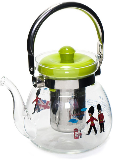 퀸센스 런던시티 차망 유리주전자, 1.2L, 1개