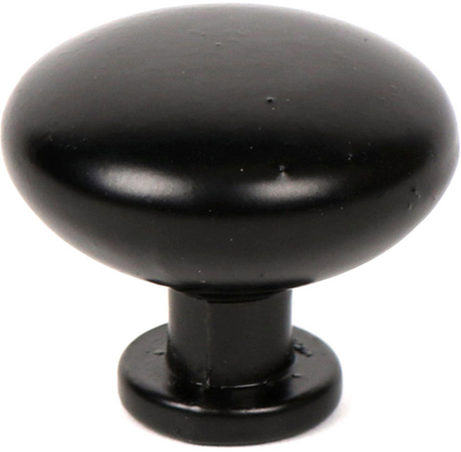 이누데코 원형 심플 블랙 가구손잡이 1구, 5개