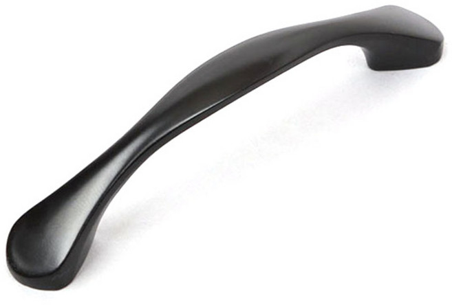 이누데코 슬릭 모던 블랙 가구손잡이 96mm, 3개