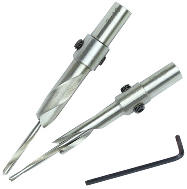 세인 이중드릴 2 3 x 8 mm + L렌치, 1세트