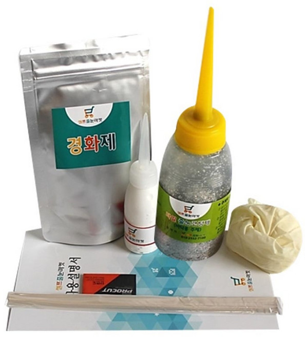 Sselpeu Julrun Maket 地板磁磚填縫塗層劑 灰色 100g, 1套