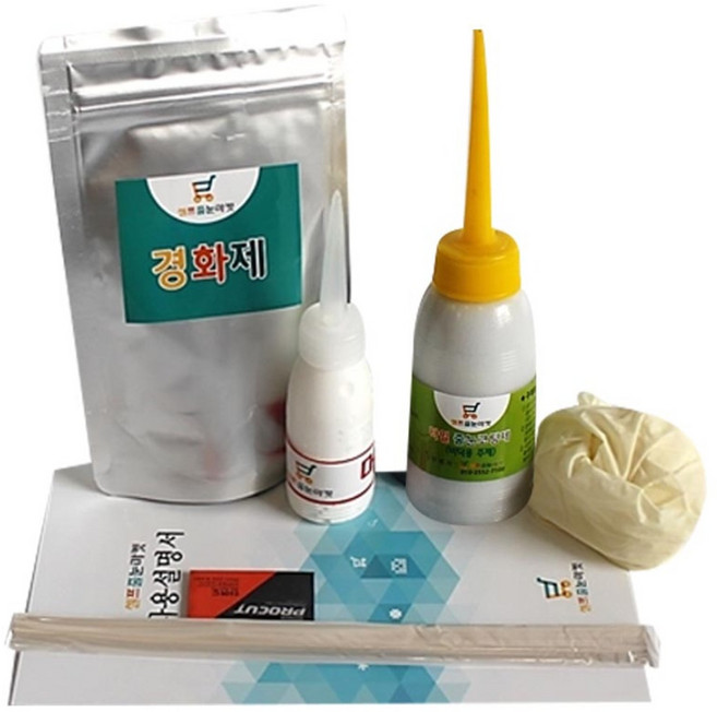 Sselpeu Julrun Maket 地板磁磚填縫塗層劑 淺灰珍珠 100g, 1套